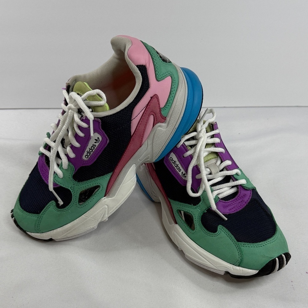Adidas Women's Multicolor Sneakers - Pink, Green, Blue